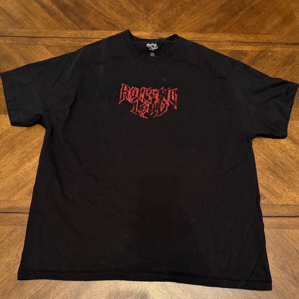 Rolling Loud Orlando Florida May 8-10 Graphic T-Shirt Black 2XL Mens Cotton